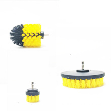 Medium duty drill cleaning brush set